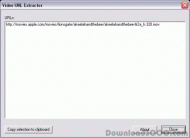 Video URL Extractor screenshot